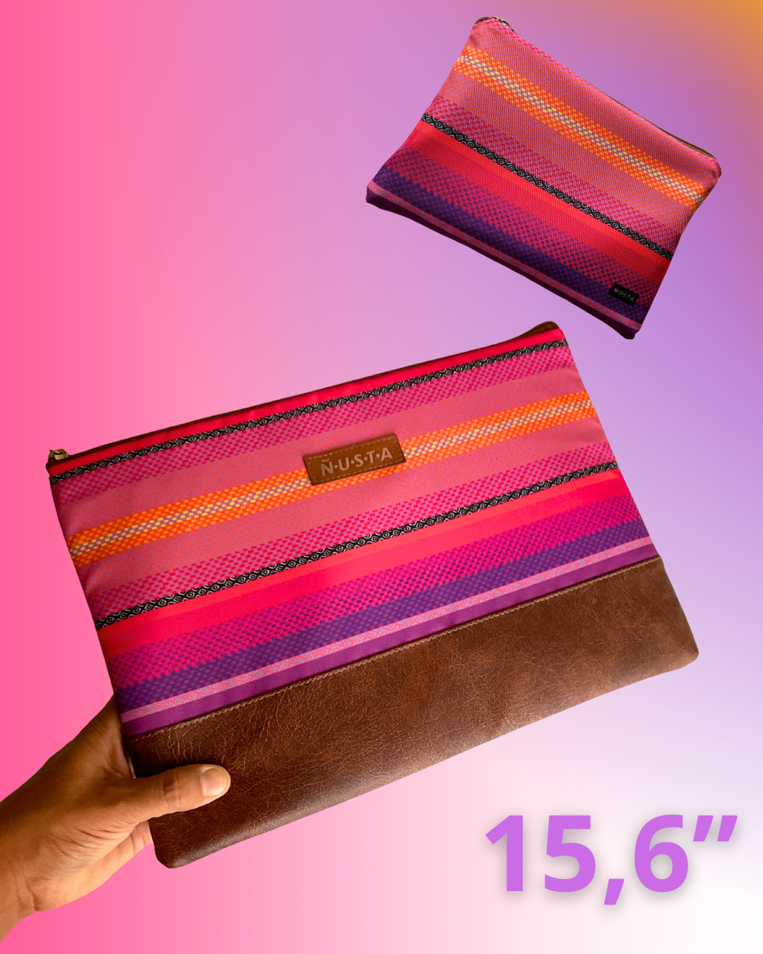 Set funda notebook 15,6” + Estuche Qhantati