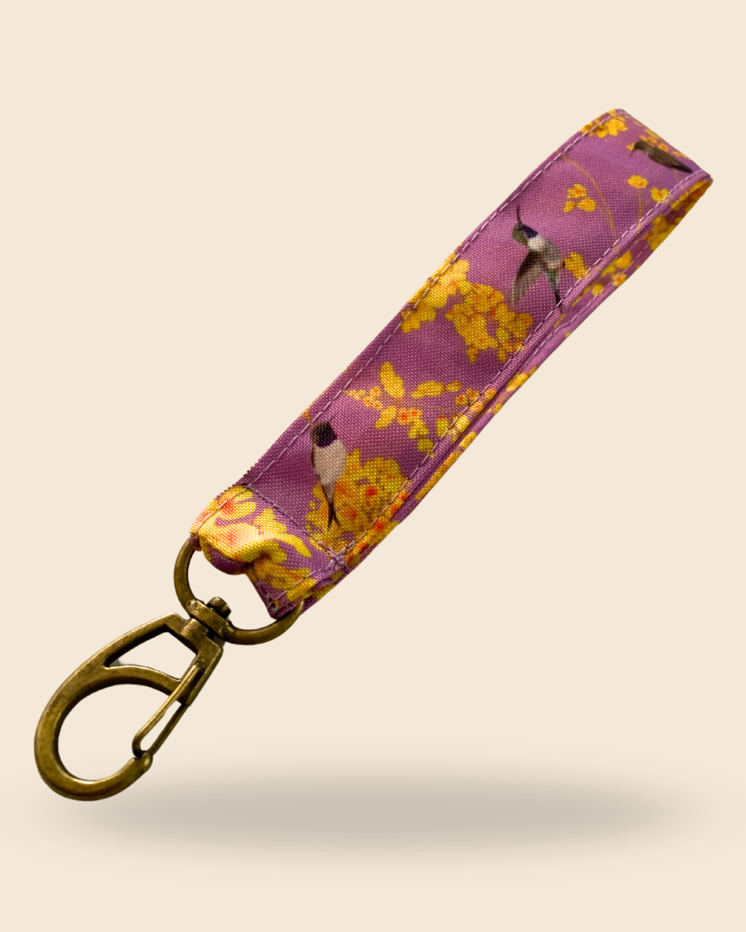 Llavero Picaflor de Arica Lila