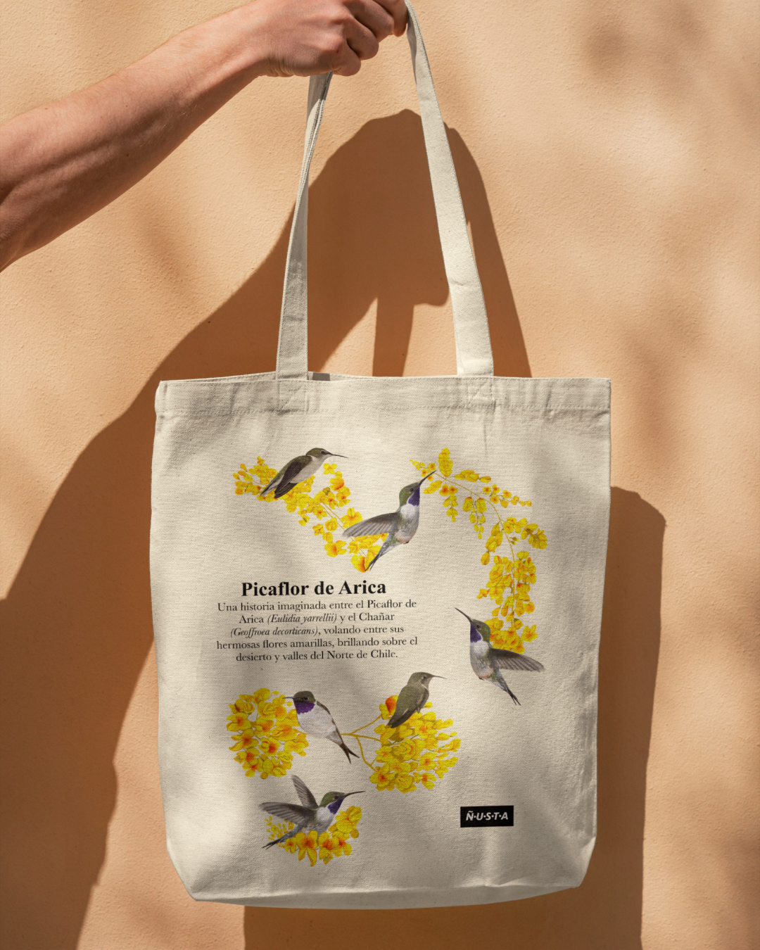 Tote bag Picaflor de Arica