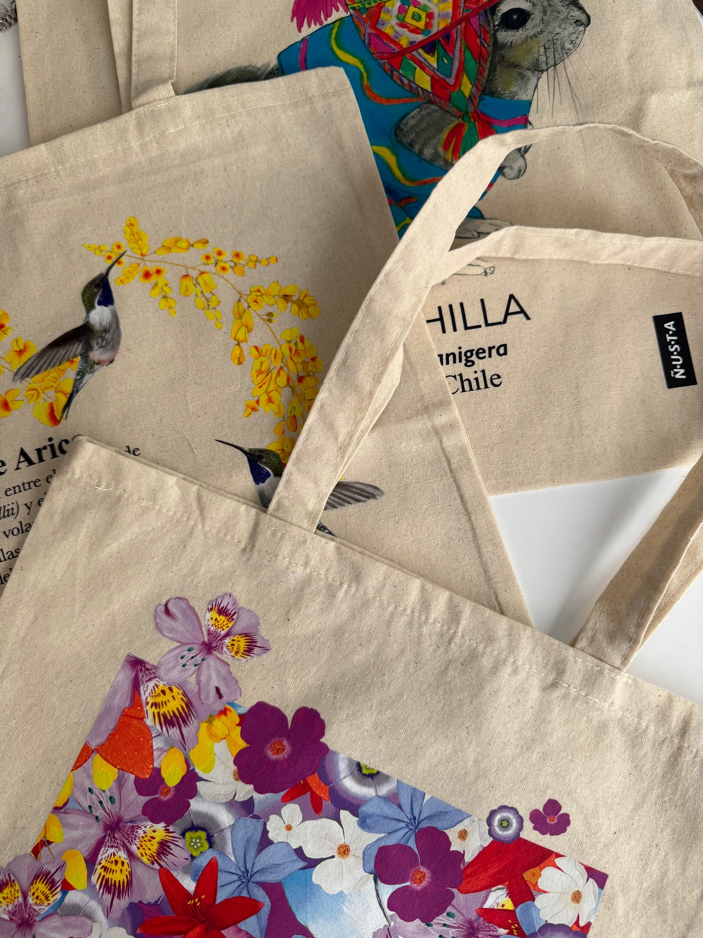 Tote bag Picaflor de Arica