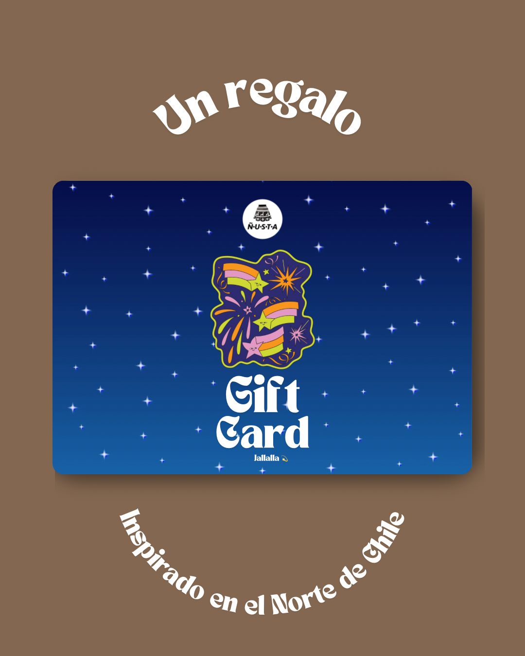 Gift Card Ñusta Diseño
