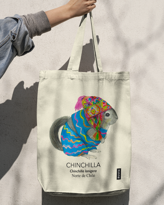Tote bag Chinchilla