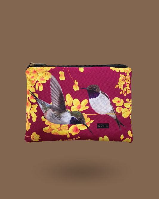 Estuche picaflor de Arica violeta