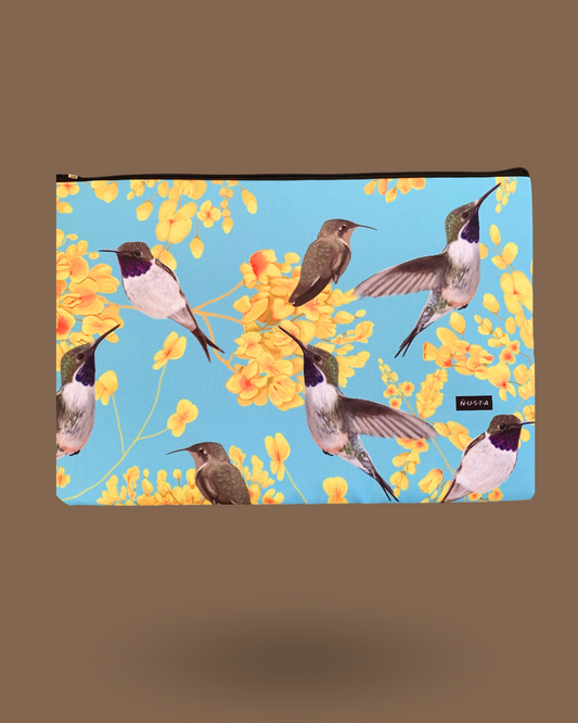 Funda notebook 14” Picaflor de Arica celeste última en stock