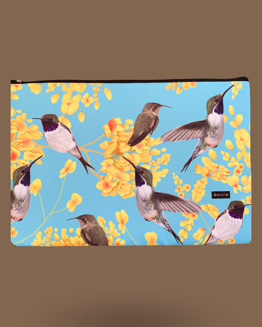 Funda notebook 15,6” Picaflor de Arica celeste última en stock