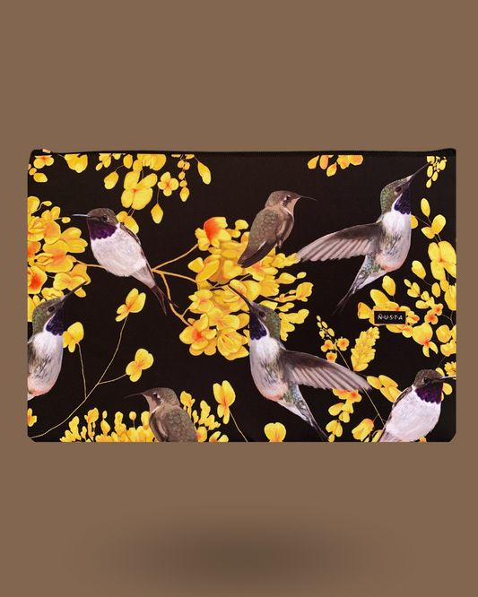 Funda notebook 15,6” Picaflor de Arica negro