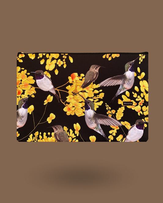 Funda notebook 13” Picaflor de Arica negro última en stock