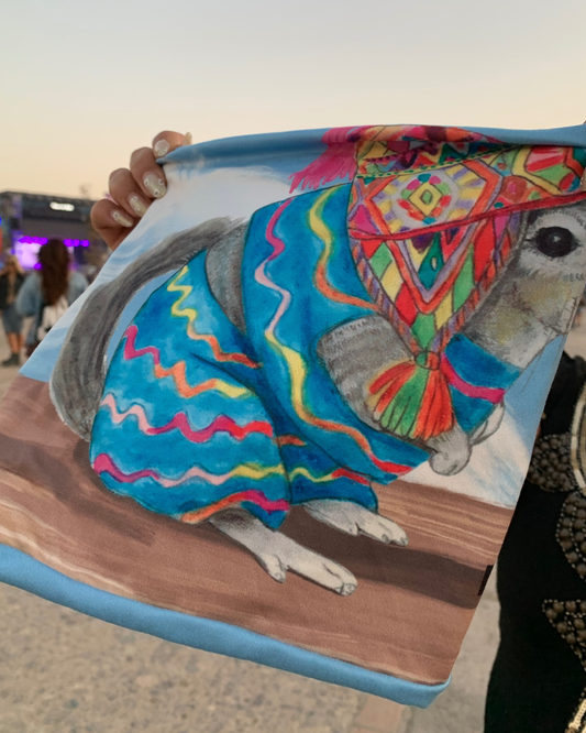Bandana Chinchilla PREVENTA envío desde el 20 de febrero