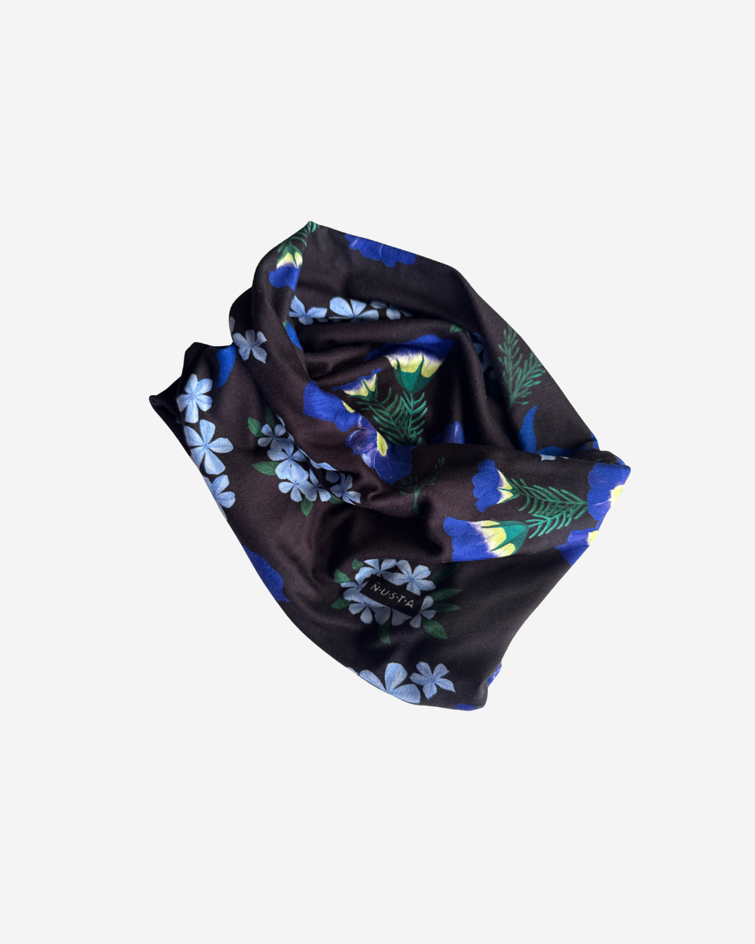 BANDANA FLORA NATIVA | NEGRO