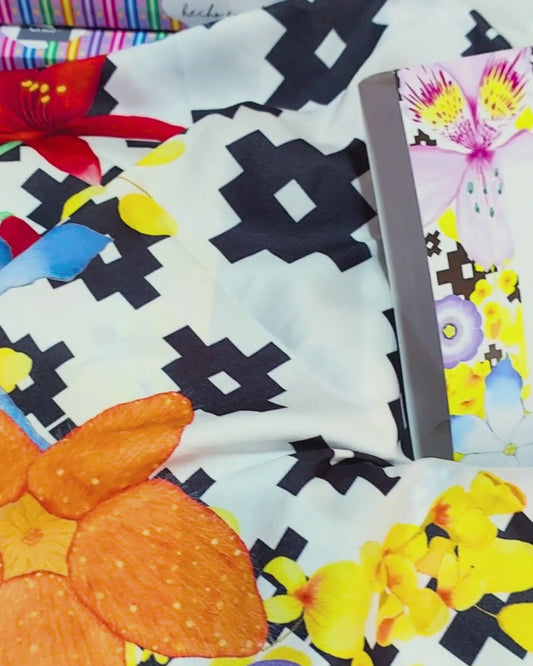 Pañuelo 70 Chakana Panqarita grande